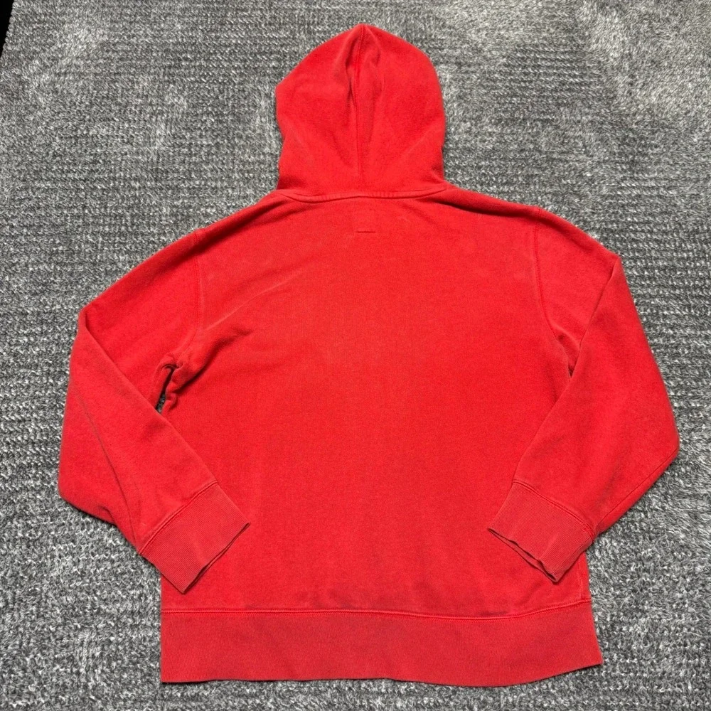 GAP Kids Boys Hoodie Pullover Sweatshirt XXL Red Arch‎ Logo Spellout